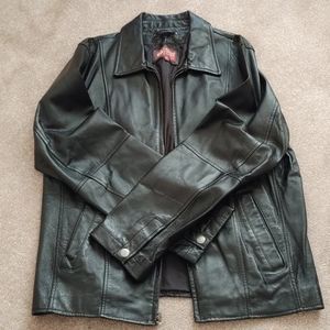 Men's leather jacket